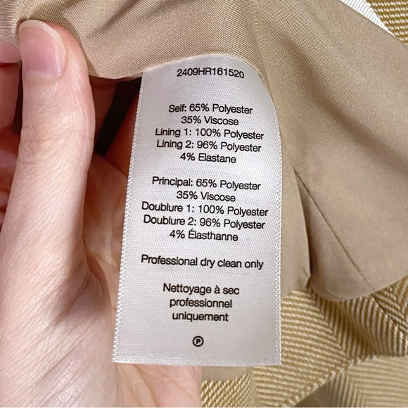 Veronica Beard Hosanna Herringbone Cutaway Dickey Jacket - Picture 9 of 10